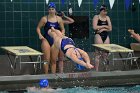Women's Swimming & Diving  Wheaton College Women’s Swimming & Diving vs Mount Holyoke College. - Photo by Keith Nordstrom : Wheaton, Swimming & Diving